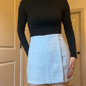 Women’s light blue mini skort